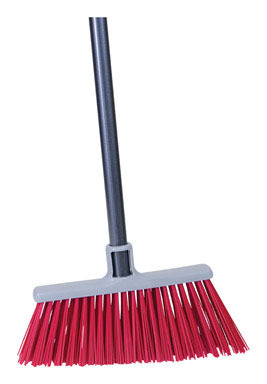 Broom Stiff Uprght 12"