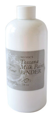 MILK PAINT BINDER16OZ AH