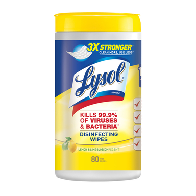 Lysol Wipes Lem&lime80ct