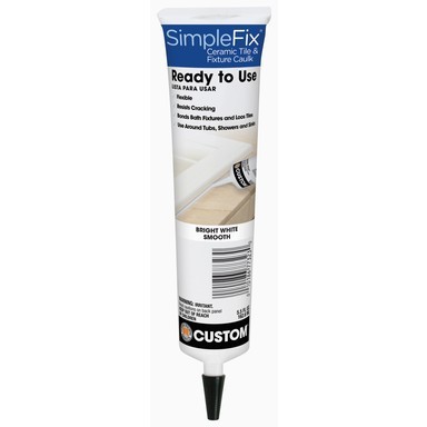 Tile Caulk White 5.5oz