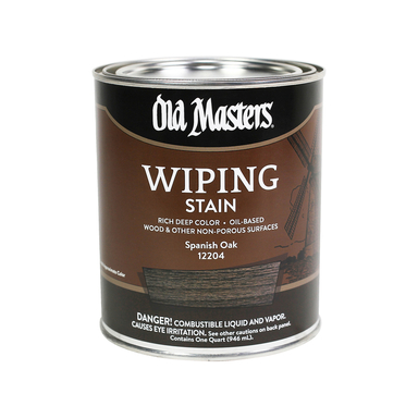 Wipe Stain Spnshoak 1qt