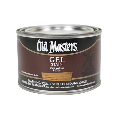 Gel Stain Drk Walnut 1pt