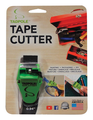 Tadpole Tape Cutter 1"