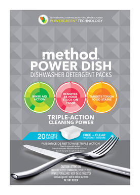 Power Dish Free/clr 20pk