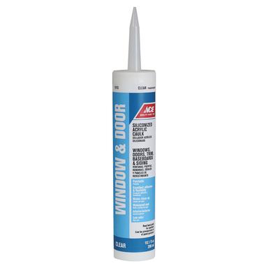 Caulk W&d Clr 10.1oz Ace