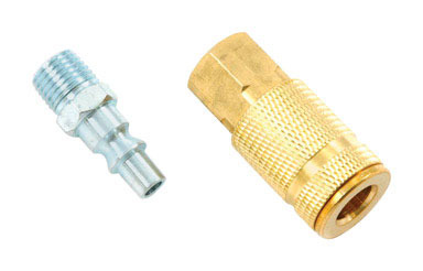 ARO CPLR+PLUG 1/4"2PC