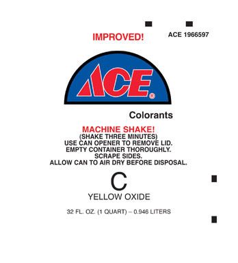 COLORANT "C"YELLOXIDE QT