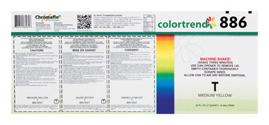 COLORANT "T" MED YLW QT