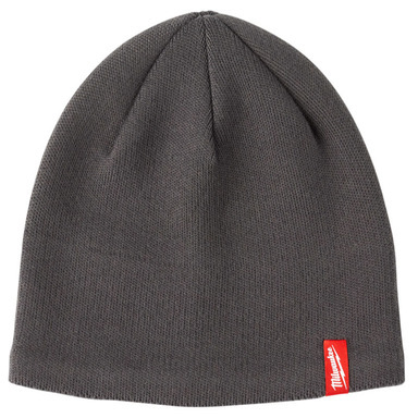 FLEECE LINED BEANIE GRAY