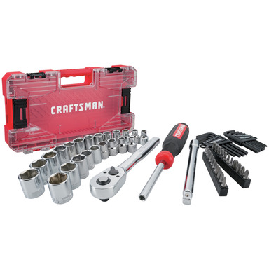 Mech Tool Set 63pc 3/8"d