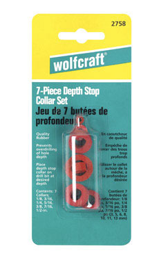 Stop Drill7pc Rbr Wolfcr