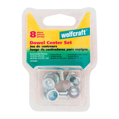 DOWEL SET 8PC WOLFCRAFT