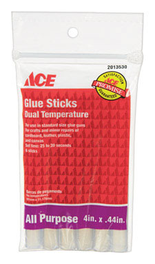 Glue Sticks 0.5in. Wht 6