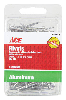 Rivet Al1/8x1/2ace 100pk