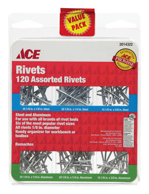 Rivet Asst Cd120 Ace