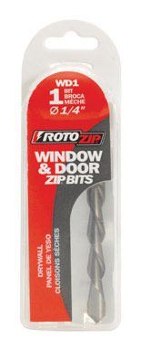 BIT ZIP WNDW/DR 1/4"ROTO