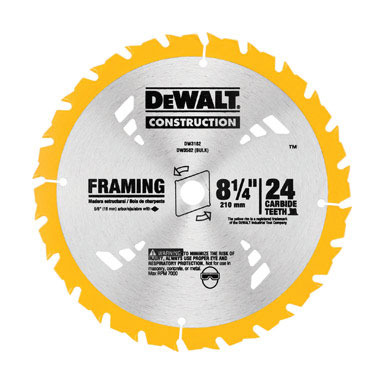 BLADE SAW 8-1/4" 24T DEW