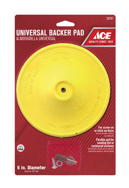 SANDDISC BACKER PAD 6"