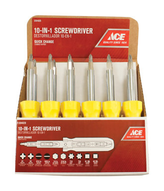 SCREWDRIVER 10IN1 ACE