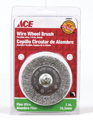 ACE BRUSH WHEEL FINE 3"