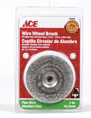 ACE BRUSH WHEEL FINE 3"