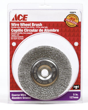 Ace Brush Wheel Coarse5"