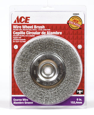 Ace Brush Wheel Coarse6"