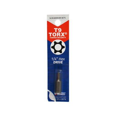 BIT SECURITY T9 TORX