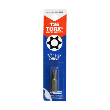 BIT SECURITY T25 TORX