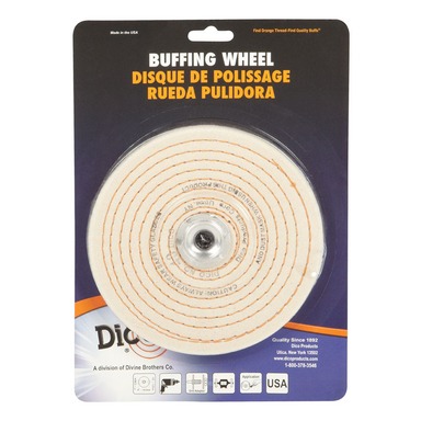 Wheel Buff 6" Spiral Sew