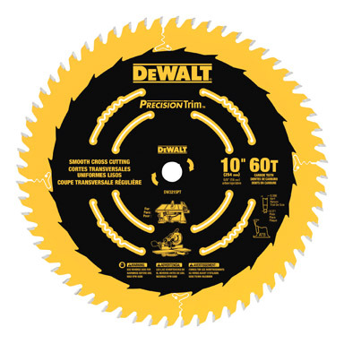 SAW BLADE CARBID 10" 60T