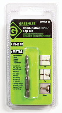 DRILL/TAP BIT SIZE1/4-20