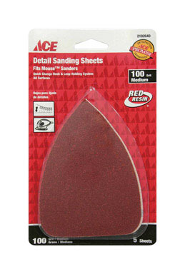 MOUSE SAND SHEET100# 5PK