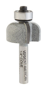 ROUTER BIT 1/4R COVE