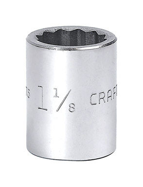 Cm Sckt 3/4dr 1 1/8"12pt