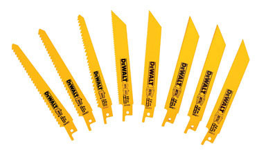 RECIP BLADES 8PC DEWALT