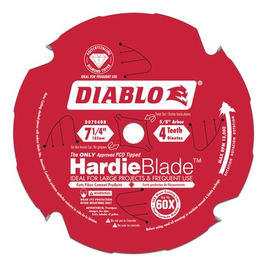 DIAB HRDIE BLD 7-1/4"X4T