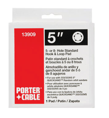 SANDER PAD 5"PORTR-CABLE