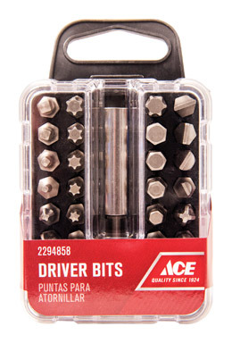 SCREWDRIVER BIT SET 33PC