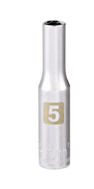 Cm Sckt 1/4dr 5mm 6pt Dp