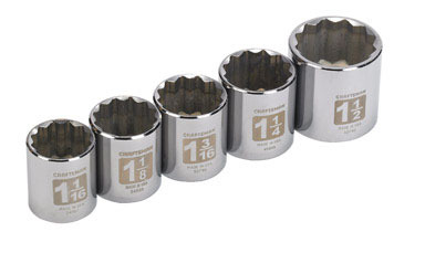 CM SCKT SET 5PC 1/2DRSAE