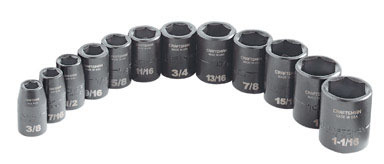 Cm Sockt Set 1/2"dv 12pc