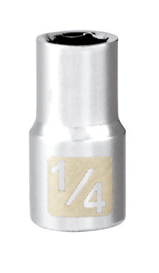 CM SOCKET 1/4 DR 1/4 6PT