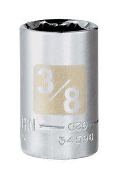 CM SCKT1/4 DR 3/8 6PT 3"