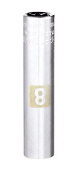 CM SCKT 1/4DR 8MM 6PT DP