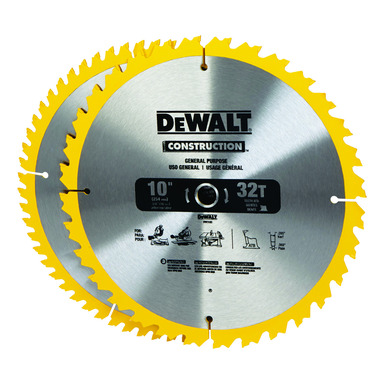 SAW BLADE SET 10"2PC