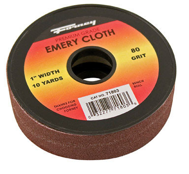 EMERYCLOTH1"X10YD 80GRIT