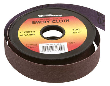 EMERYCLOTH1"X10YD 120GRT