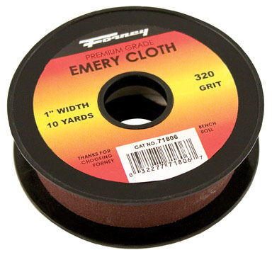 EMERYCLOTH1"X10YD 320GRT