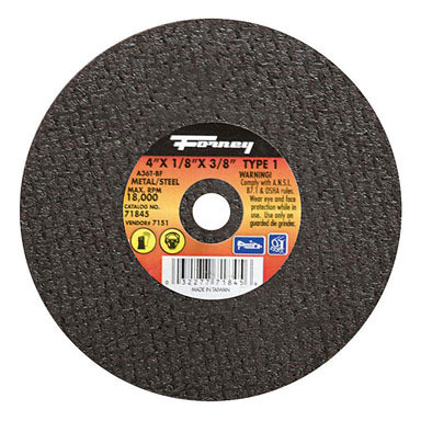 CUT-OFF WHEEL 4X1/8X3/8